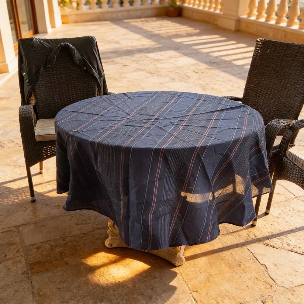 Nautica Oval Tablecloth